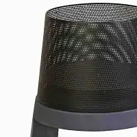 Brasero rond sur support en fibre d'argile