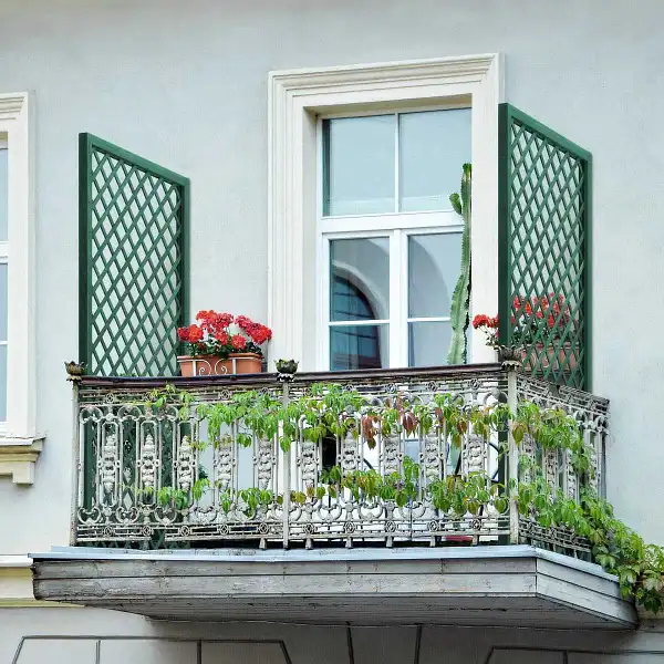 brise vue balcon renforce vert