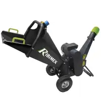 Broyeur à végétaux électrique 2200W - Pour branches jusqu'à 10cm de diamètre