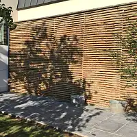 Ganivelle 1.2m haut x 5m - en châtaignier espacement 5cm