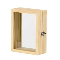 Cadre double face pour fleurs séchées