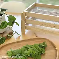 Cadres de séchage empilables pour fleurs en bois