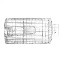 Cage piège à rat nasse multiprise  Cage piège à rat nasse multiprise