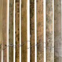 Canisse de bambou fendu 3m