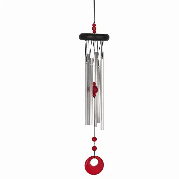 carillon chakra corail rouge