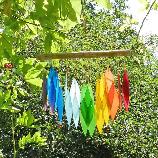 carillon jardin bois verre  carillon jardin bois verre