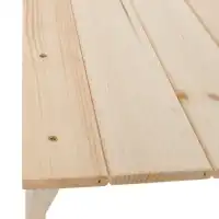 Garage pour robot tondeuse en bois L.72 x l.82 x H.42cm