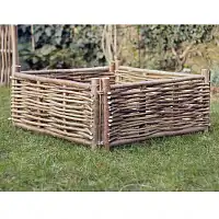 Carré potager noisetier - Haut. 35cm