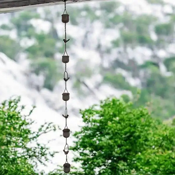 chaine pluie oiseaux 2m