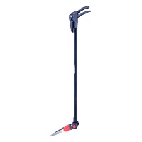 Cisaille à gazon orientable, long manche