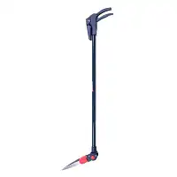 Cisaille à gazon orientable, long manche