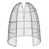 Cloche pour le jardin en grillage à poule Ogive - Tunnel de protection jeunes plants D. 50 x H. 75cm