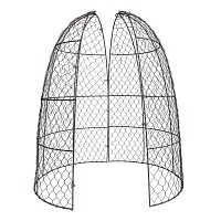 Cloche pour le jardin en grillage à poule Ogive ou Tunnel de protection jeunes plants - D. 50 x H. 75cm