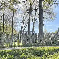 Ganivelle 1.2m haut x 5m - en châtaignier espacement 5cm