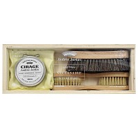 Kit de cirage pour chaussures en cuir - Fabrication artisanale française