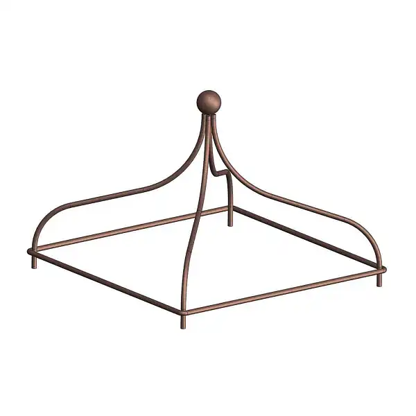 coiffe gloriette 4 pieds art deco