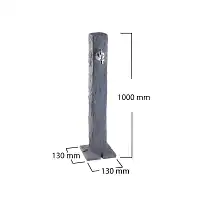 Fontaine avec robinet extérieur aspect granit  Fontaine avec robinet extérieur aspect granit