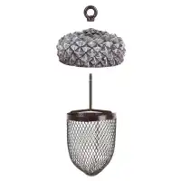 Mangeoire pour oiseaux à suspendre - Gland D.14 x H.22cm