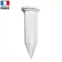 Cône d'arrosage en terre cuite - blanc ou rouge