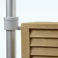 Récupérateur eau de pluie imitation bois 350L