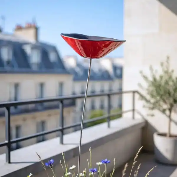 coquelicot artisanal decoratif