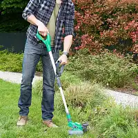 Coupe-bordure électrique à batterie 20V - R-BAT20 Ribimex (sans batterie ni chargeur)  Coupe-bordure électrique à batterie 20V - R-BAT20 Ribimex (sans batterie ni chargeur)