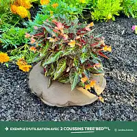 Coussin d'arrosage Tree'Bed L pour massifs et plantes - 1/2 cercle -1,5L