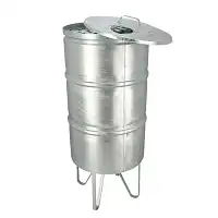 Récupérateur eau de pluie acier zingué 95L