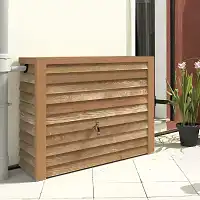 Récupérateur eau de pluie imitation bois 350L