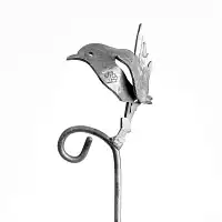 Tuteur décoratif oiseau artisanal