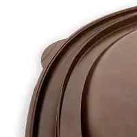 Bokashi Box Composteur de cuisine 10L - 1er prix - 1 seau marron - D.29.5 x H.26 cm - Fabriqué en France