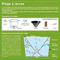 Piège anti larves de moustiques bio