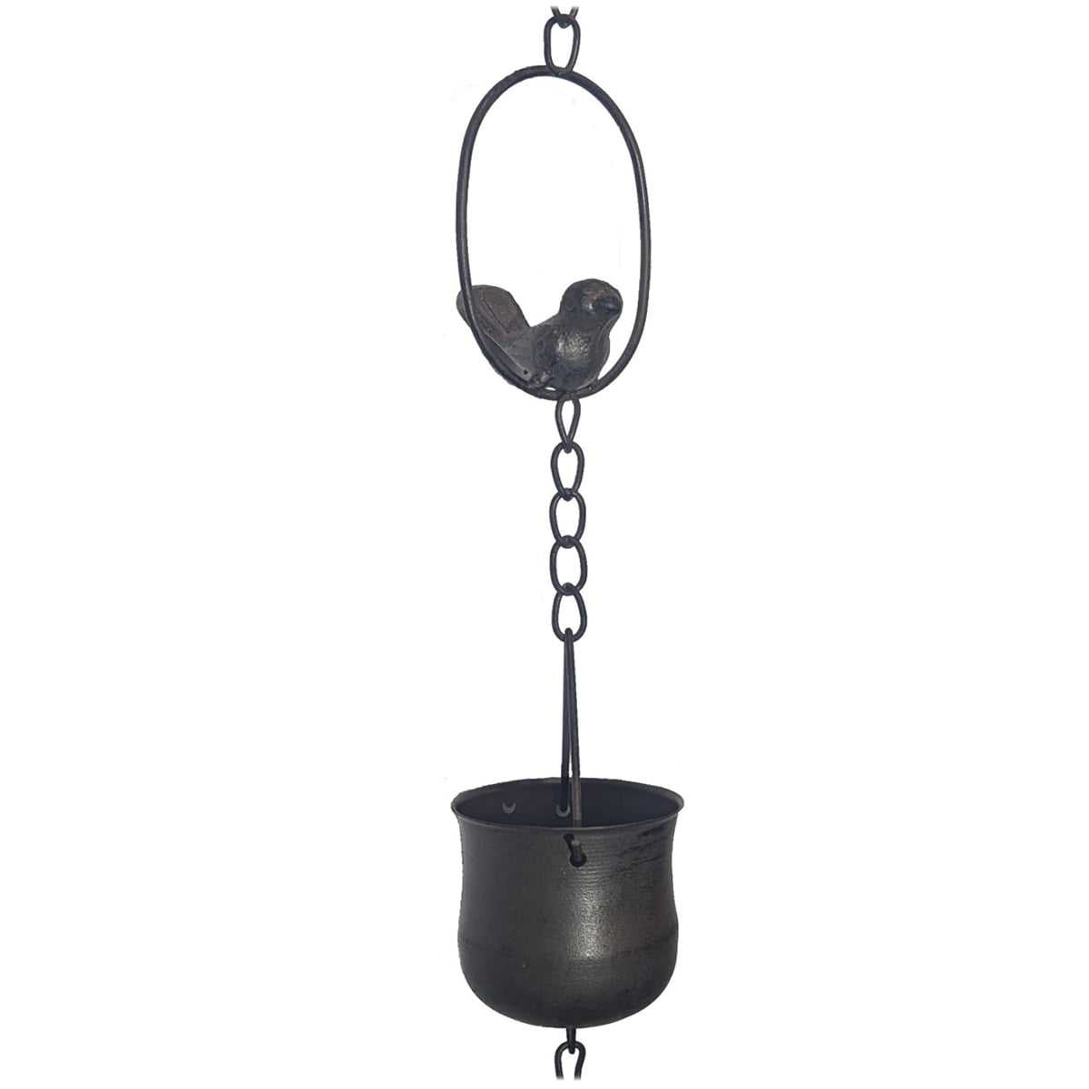 details chaine pluie seaux oiseaux