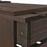 Composteur en bois 600L, poignées en jute
