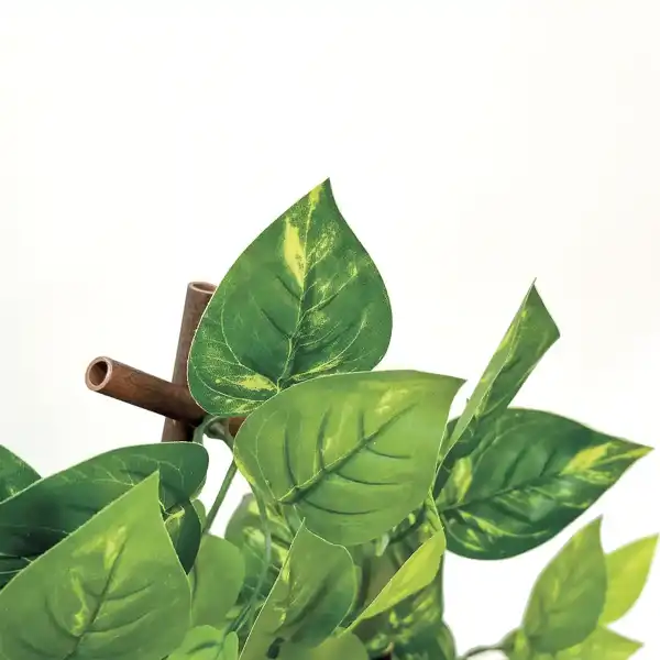 details feuillage haie artificielle