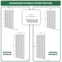 Treillis mural en bois vénitien L. 1,5 x l.1m Vert - Support plantes grimpantes