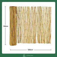 Canisse de bambou fendu 150 x 500cm