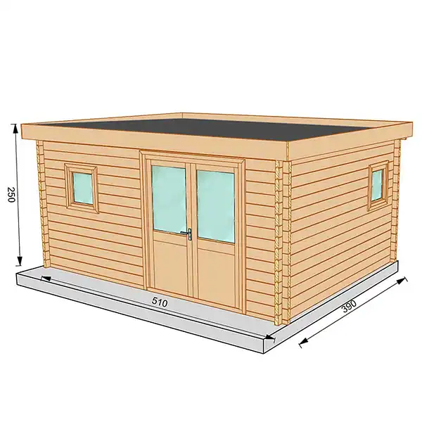 dimensions chalet nantua  dimensions chalet nantua