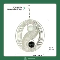 Mobile à vent Ying Yang D.20cm