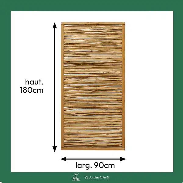 dimensions panneau bois pin noisetier bois naturel