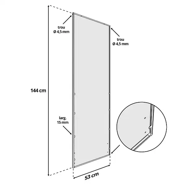 dimensions panneau laser 144cm  dimensions panneau laser 144cm