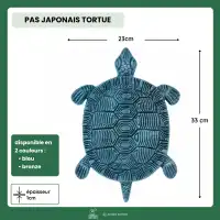 Pas japonais Tortue en fonte - Bronze