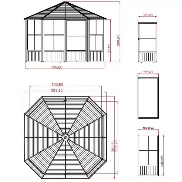 dimensions pavillon charleston dimensions pavillon charleston