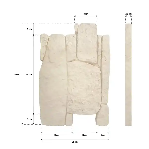 dimensions placage rocamadour