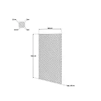 Treillage en bois maille losange 30mm 1.00m x 1.50m Bois naturel