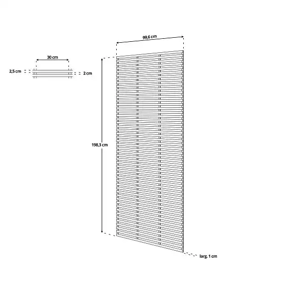 dimensions treillis mural 2mx1m dimensions treillis mural 2mx1m