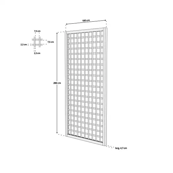 dimensions treillis renforce carre 75mm  dimensions treillis renforce carre 75mm