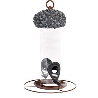 Distributeur de graines pour oiseaux Gland H. 27cm