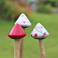 Capuchon blanc rouge x3 - Protege yeux pour tuteur