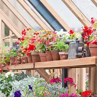 Etagère en bois pour serre Gabriel Ash Classic